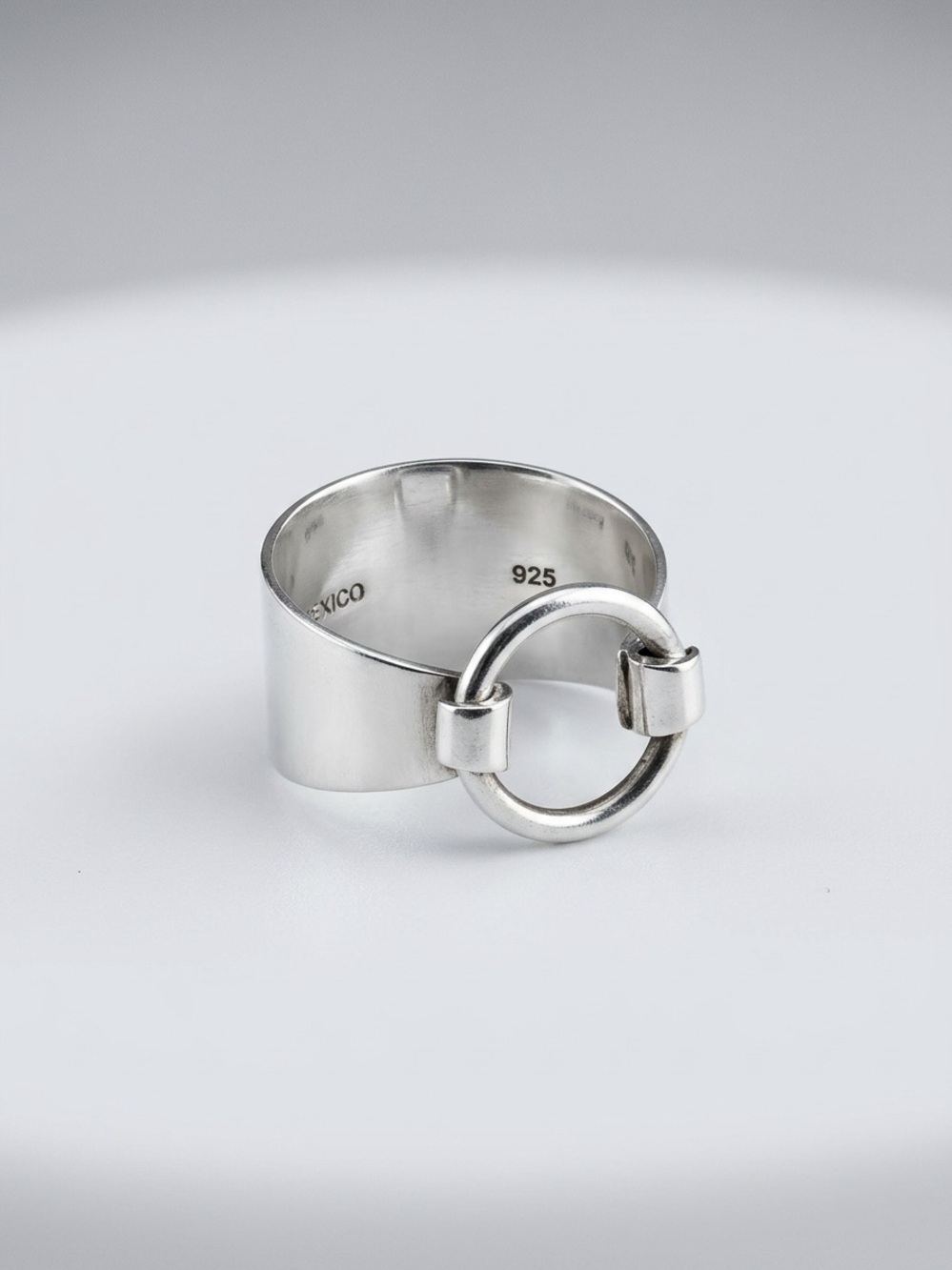 🕸️ Handmade Sterling Silver Mexican Statement Ring